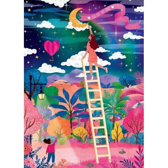 Puzzle Pieces & Peace cu 500 de piese - Pentru tine, dragostea mea