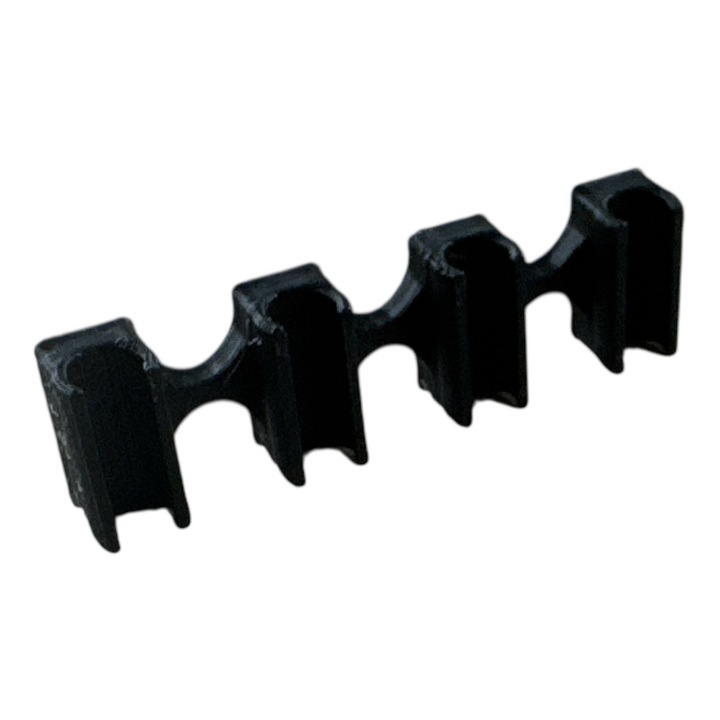 Set 4 suporturi pentru tuburi PTFE, imprimante 3D, design compact, montaj rapid, universal