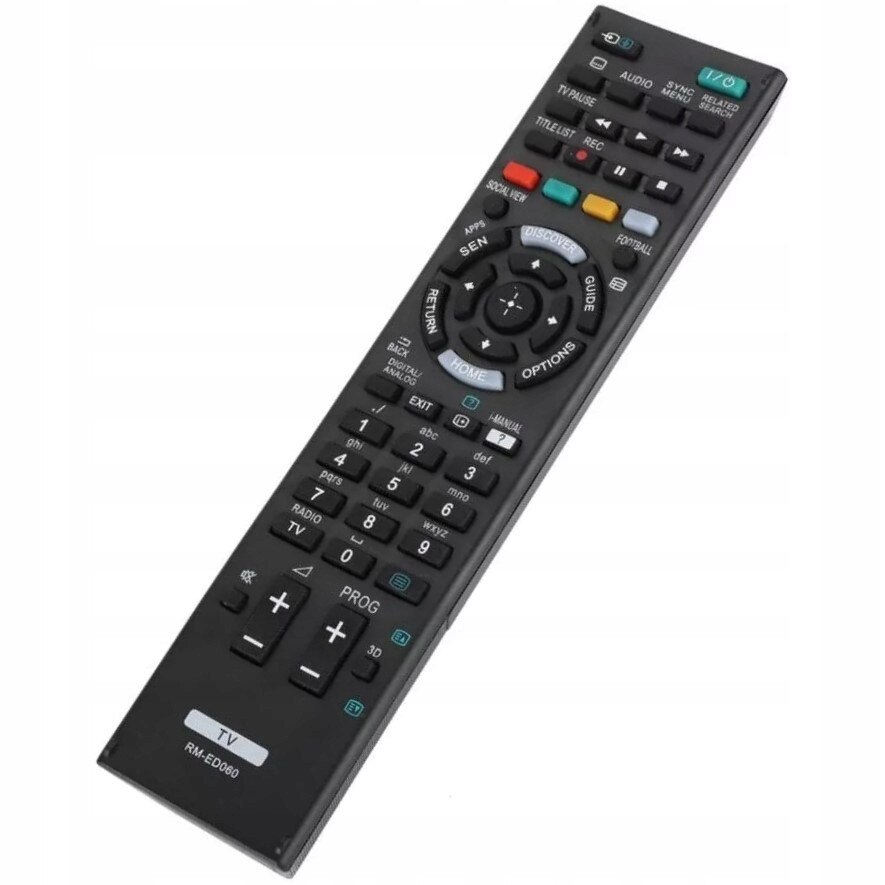 Telecomando Di Ricambio Per TV Sony RM-ED060 – Sostitutivo, Non Programmabile, Tutti I Tasti Funzionanti - 3