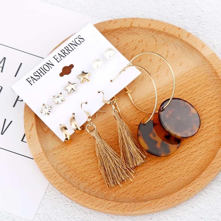 Set 6 Perechi Cercei Heloisa C17, Pursehuit