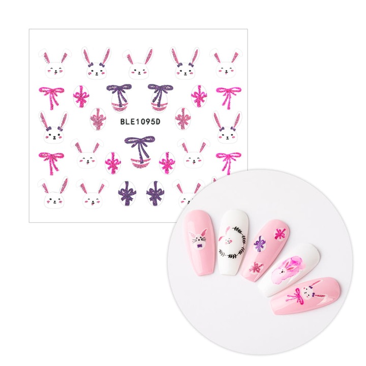 Set autocolante pentru unghii, Allepaznoktie