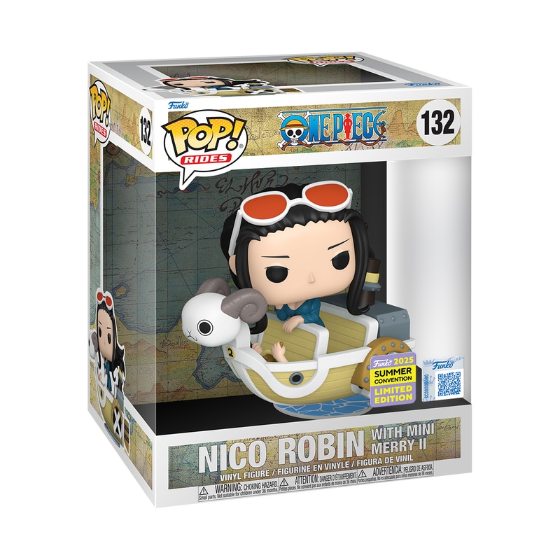 Funko POP! One Piece - Nico Robin с Mini Merry #132 фигурка, PVC