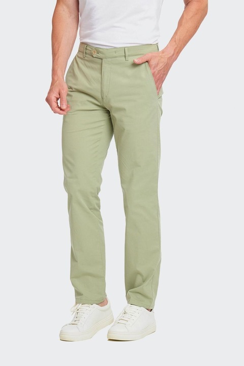 Pantaloni barbati Meyer Bonn 5463 verde, 24 DE M-Short INTL