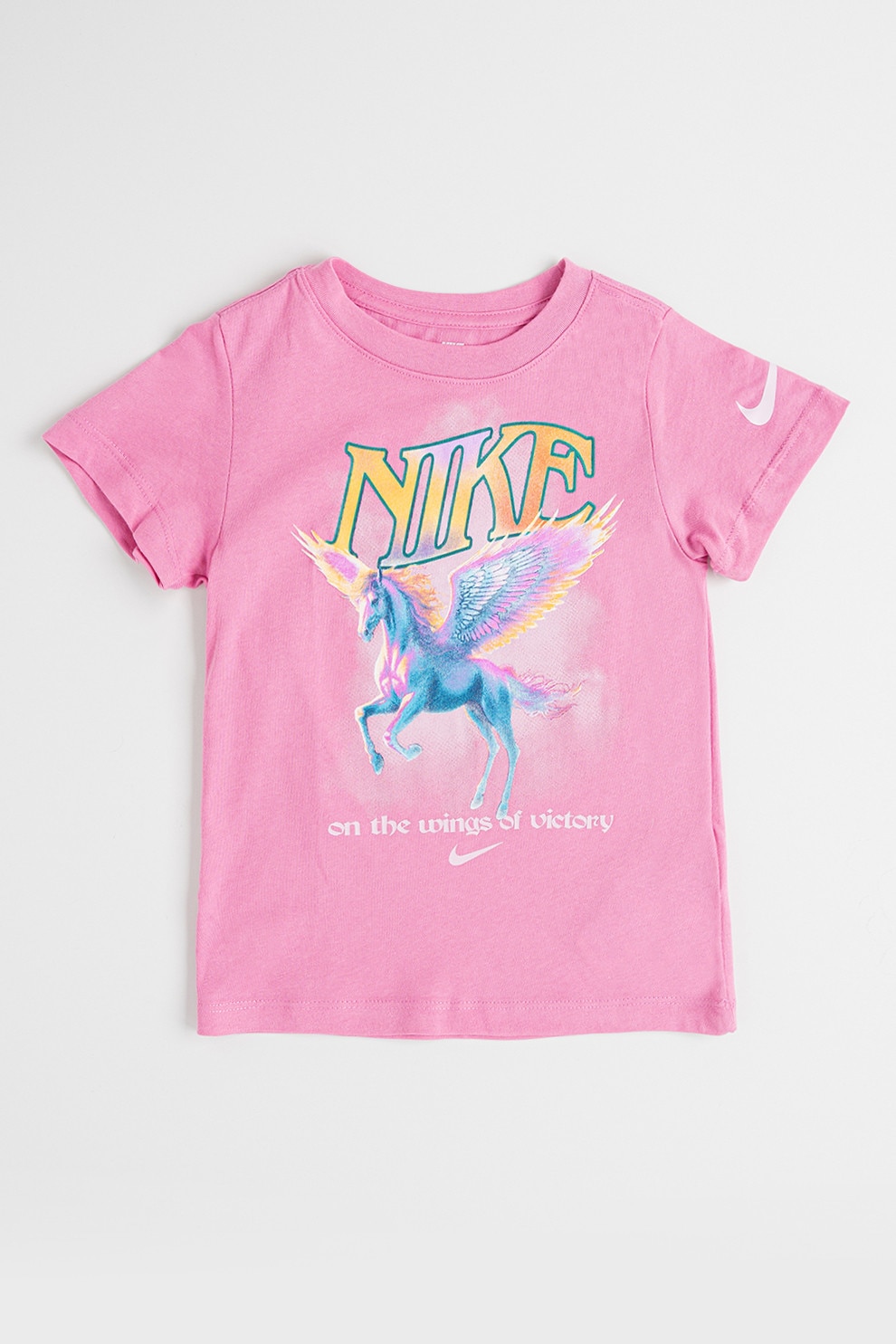 Nike, Tricou regular-fit Pegasus, Portocaliu, Turcoaz, Roz, 98-104 CM