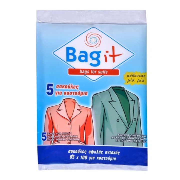 Huse Depozitare Costume Transparente 65x100cm - 5buc