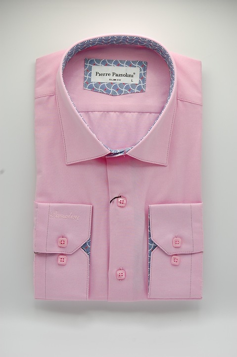 Camasa Pierre P slim roz