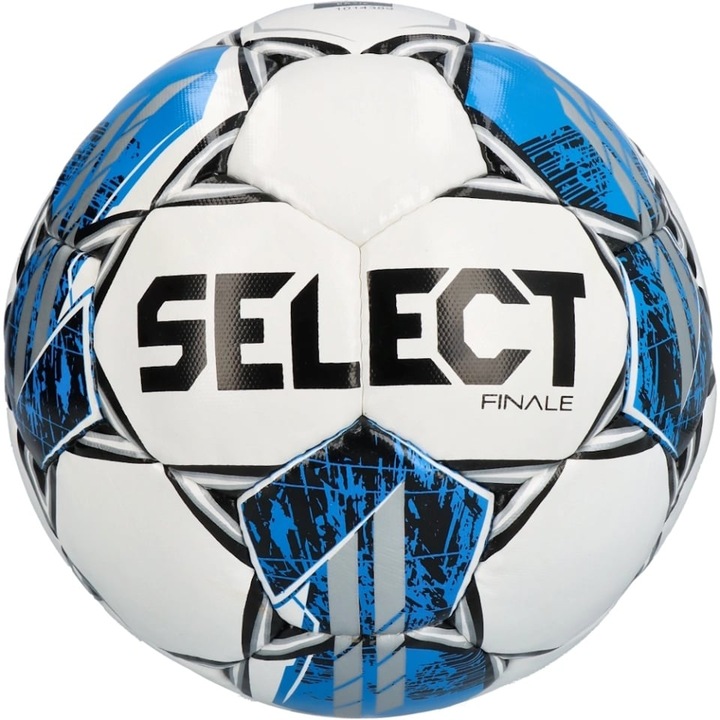Minge fotbal Select Finale V25, alb/albastru, marimea 5