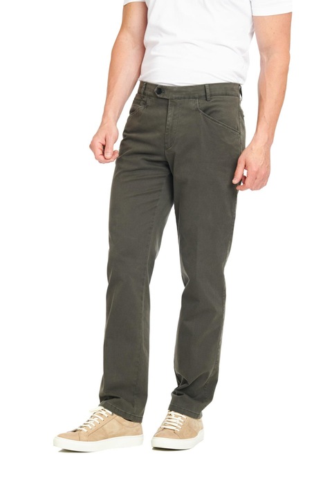 Pantaloni barbati Meyer Basel 5491 gri, Gri