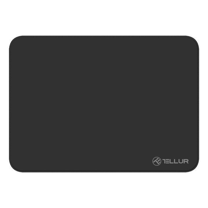 Mousepad Tellur SmoothClick M, margini cusute, 350x250x3mm