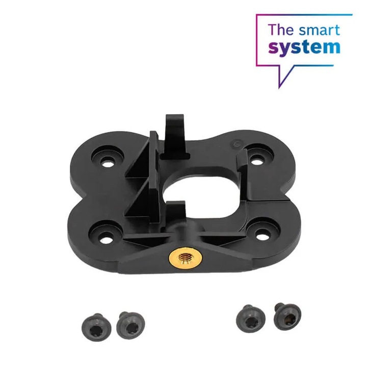 Placa montaj baterie Bosch CompactTube 400Wh, solida, set cu 4 suruburi M4x6