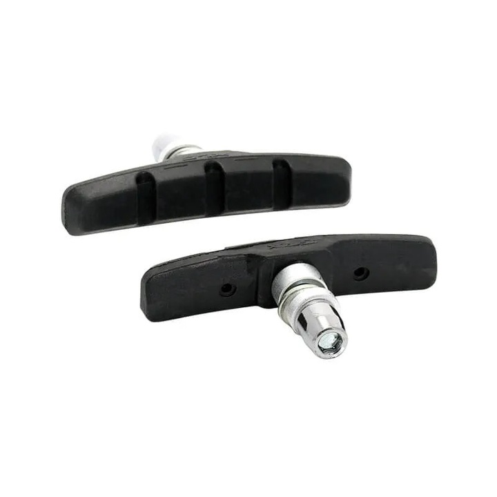 Plăcuțe frână XLC BS-V01, 70mm, set 1 pereche pentru V-brake, compatibile cu jante aluminiu și oțel
