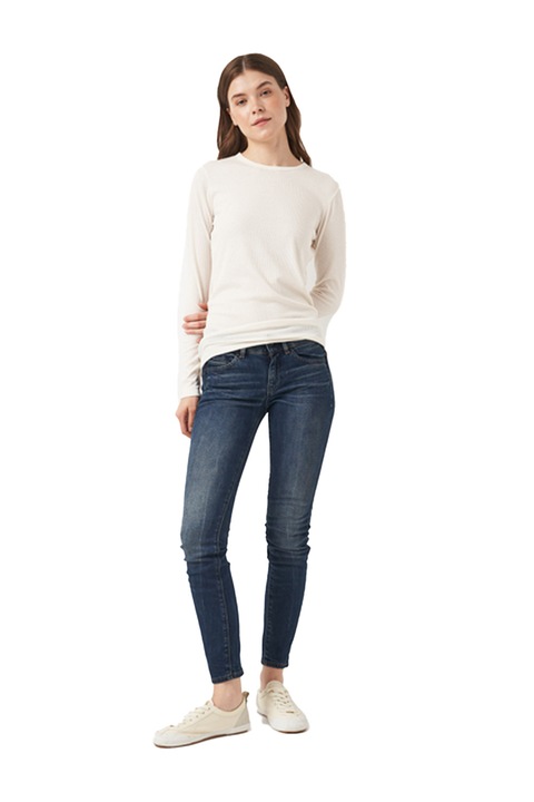Дамски дънки G‑Star RAW Midge Cody Mid Skinny 8967352 16113‑39, Средна талия, Стеснен крачол, Struma Stretch Dark Aged, W26‑L34, Тъмносин