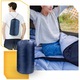 Sac De Dormit Tip Mumie, Lewer®, 2 In 1, 2 Sezoane, Rezistent La Frig Si Apa, Ideal Pentru Camping, Drumetii Si Calatorii, Gluga Cu Cordon, Interval Larg De Temperatura, Greutate Redusa Si Usor De Transportat, 210 Cm, Albastru
