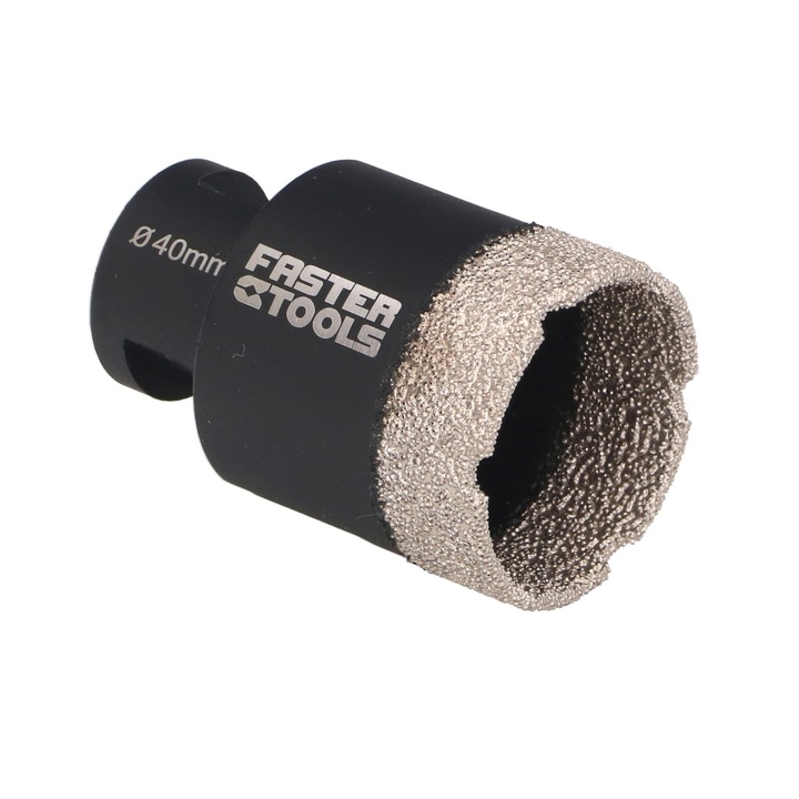 Carota diamantata profesionala M14 40mm Faster Tools