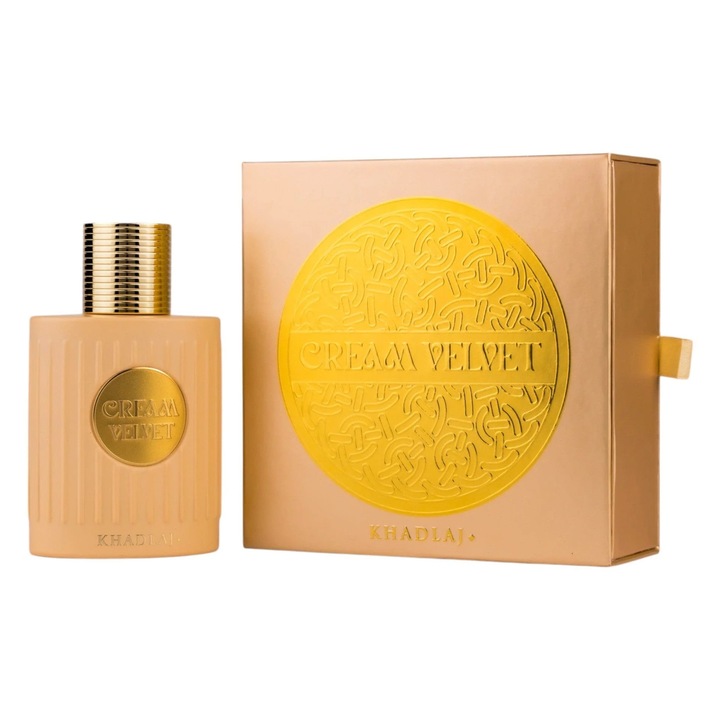 Apa de Parfum Khadlaj Cream Velvet, Femei, 100 ml