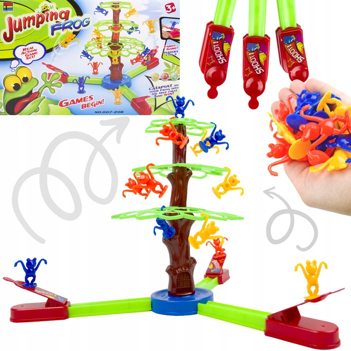 Társasjáték, LandToys, 30 elemes készlet, többszínű, 26,5x6,5x40cm