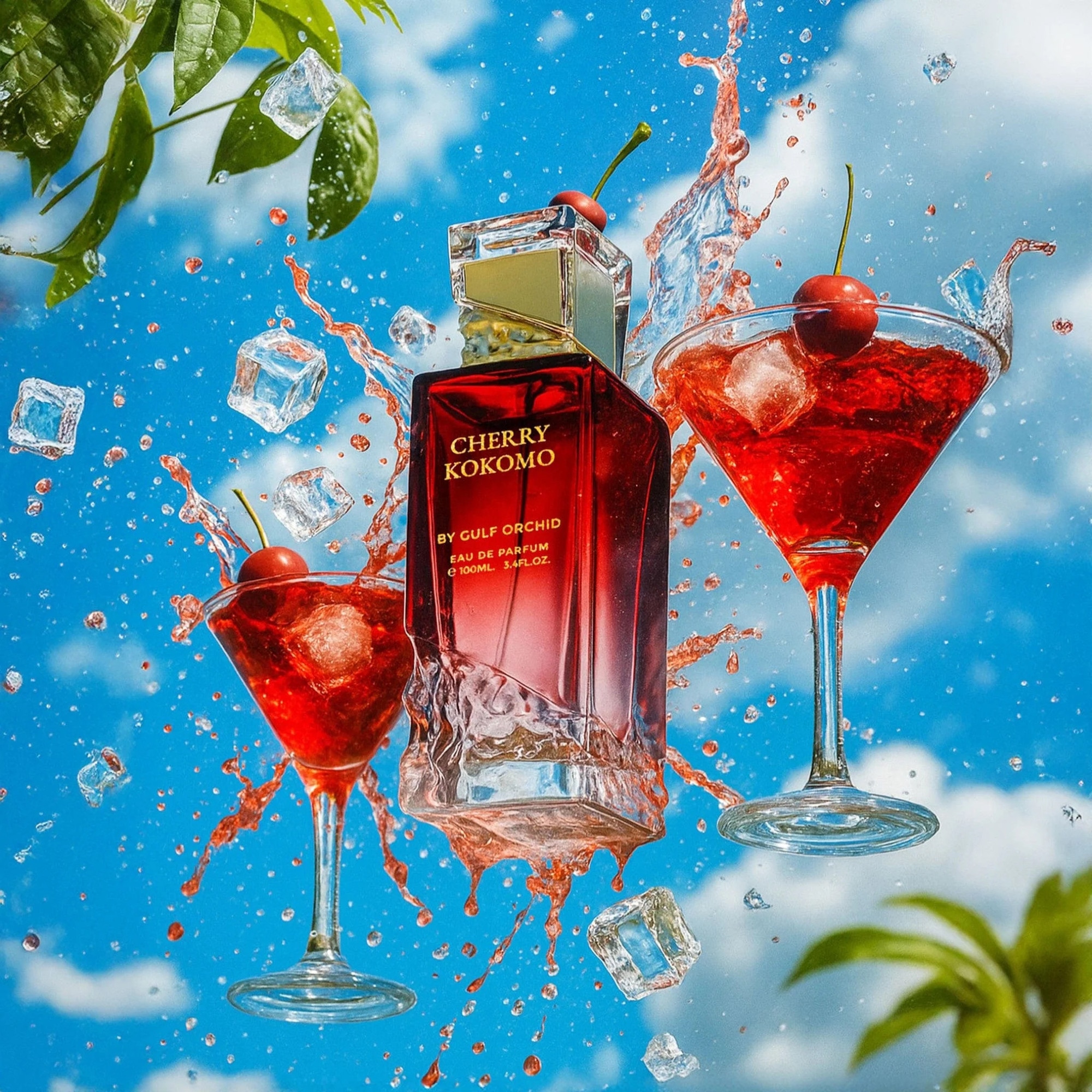 Apa de Parfum Gulf Orchid Cherry Kokomo, Unisex, 100 ml - eMAG.ro