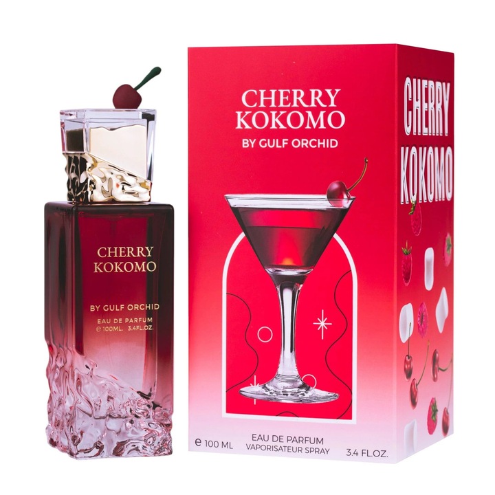 Gulf Orchid Cherry Kokomo Eau de Parfum, Unisex, 100 ml