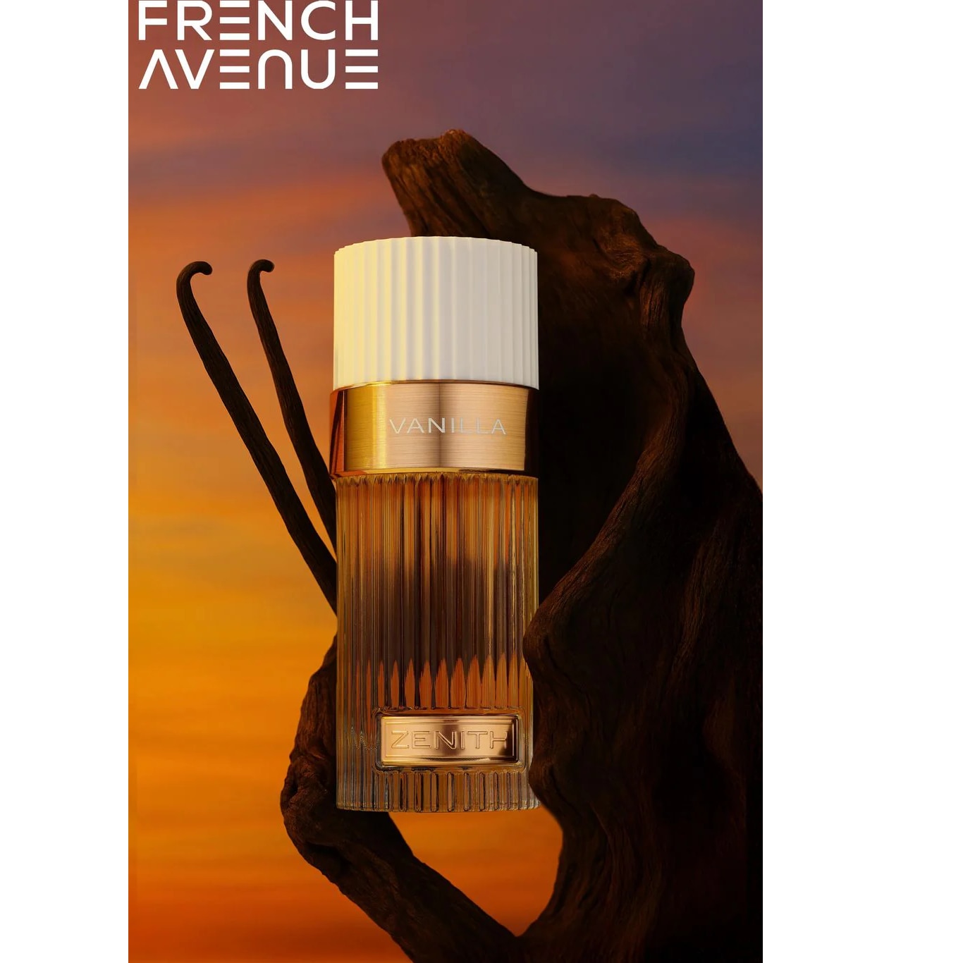 Apa de Parfum French Avenue Zenith Vanilla, unisex, note gurmande