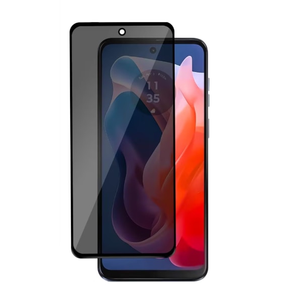 Folie sticla Privacy compatibila cu Google Pixel 9 Pro XL, Full Glue, Sticla Securizata, Anti-Spy, Claritate HD, Aplicare Usoara, Negru