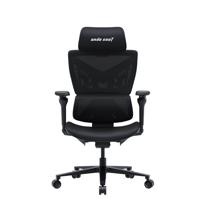 Scaun de gaming Anda Seat X-Air Pro Size XL Mesh Space, Negru