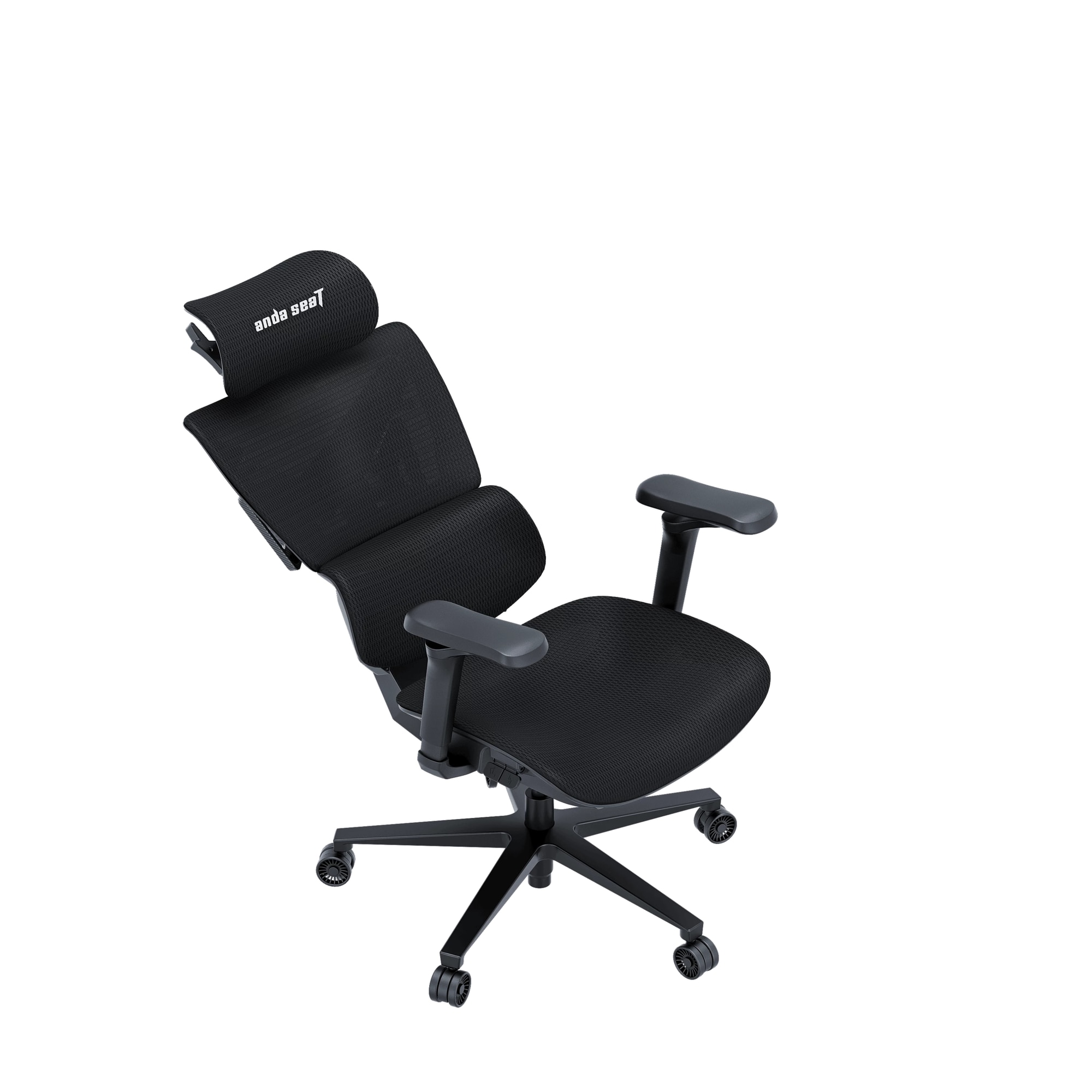 Scaun de gaming Anda Seat X-Air Pro Size XL Mesh Space, Negru