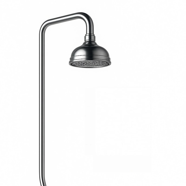 Coloana de dus Remer 329EX351EX, cap de dus tip ploaie, alama cromata, 1200x85mm