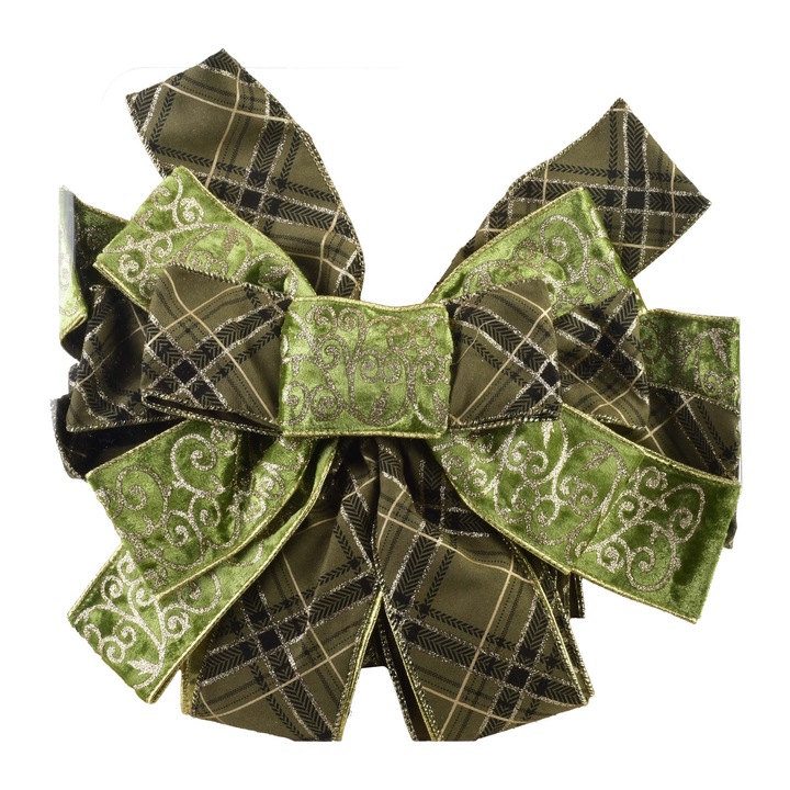 Funda decorativa de Craciun Mondex Since 1986, 32x130 cm, verde