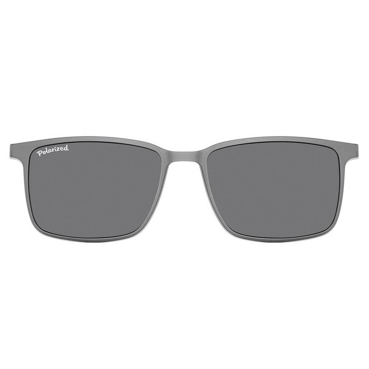 Vizieră de soare polarizată magnetică Sunoptic, gri\negru