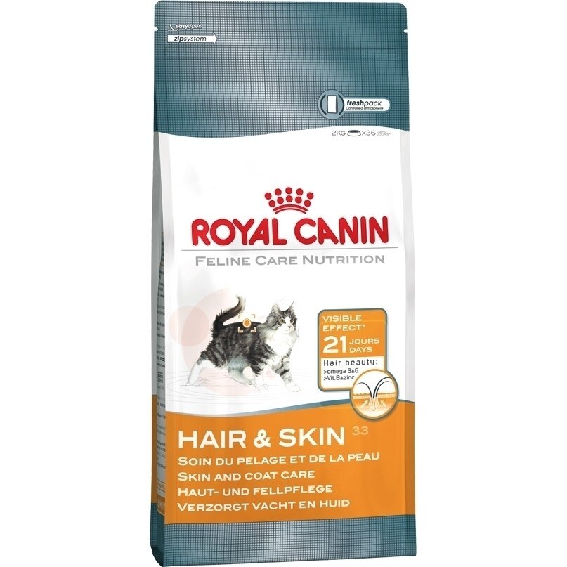 Hrana Uscata pentru Pisici Royal Canin Hair & Skin 10Kg
