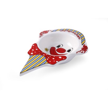 Bol servire prajituri, inghetata, model Hendi Clown, portelan ultra-rezistent,226 x 145 x (H)37 mm Bol servire prajituri, inghetata, model Hendi Clown, portelan ultra-rezistent,226 x 145 x (H)37 mm