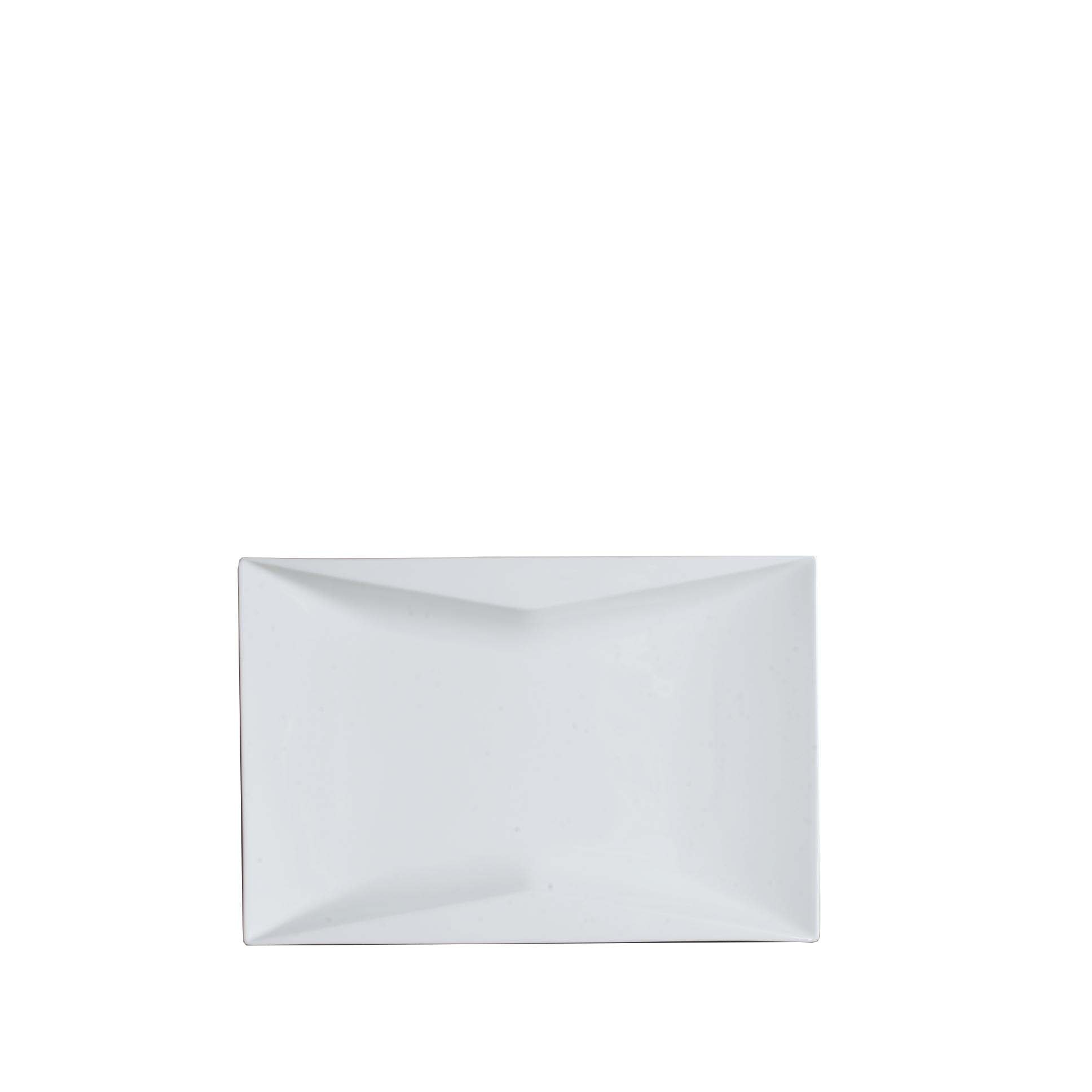 Farfurie portelan ultra rezistent alb, forma dreptunghiulara Torro, Hendi, 36 x 24 x (H)3 cm