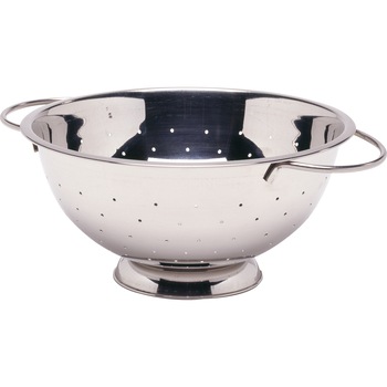 Colander pentru strecurat alimente, inox, Hendi, diametru 24 cm x inaltime 11 cm, potrivit si pentru uz profesional Colander pentru strecurat alimente, inox, Hendi, diametru 24 cm x inaltime 11 cm, potrivit si pentru uz profesional