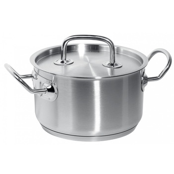 Oala medie cu capac Hendi, otel inoxidabil 18/10, inductie, 3,5 l, Ø20x11,5 cm Oala medie cu capac Hendi, otel inoxidabil 18/10, inductie, 3,5 l, Ø20x11,5 cm