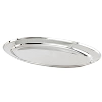 Tava servire Vanora Home ovala din inox, 30 cm
