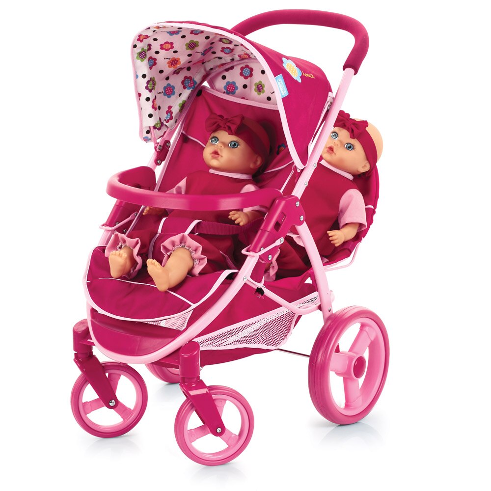 Malibu unicorn twin store stroller