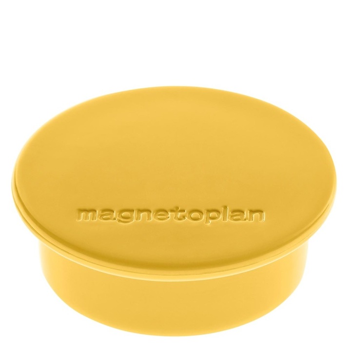 Magneti Magnetoplan Discofix HOBBY 25 mm, galben 10 buc/set