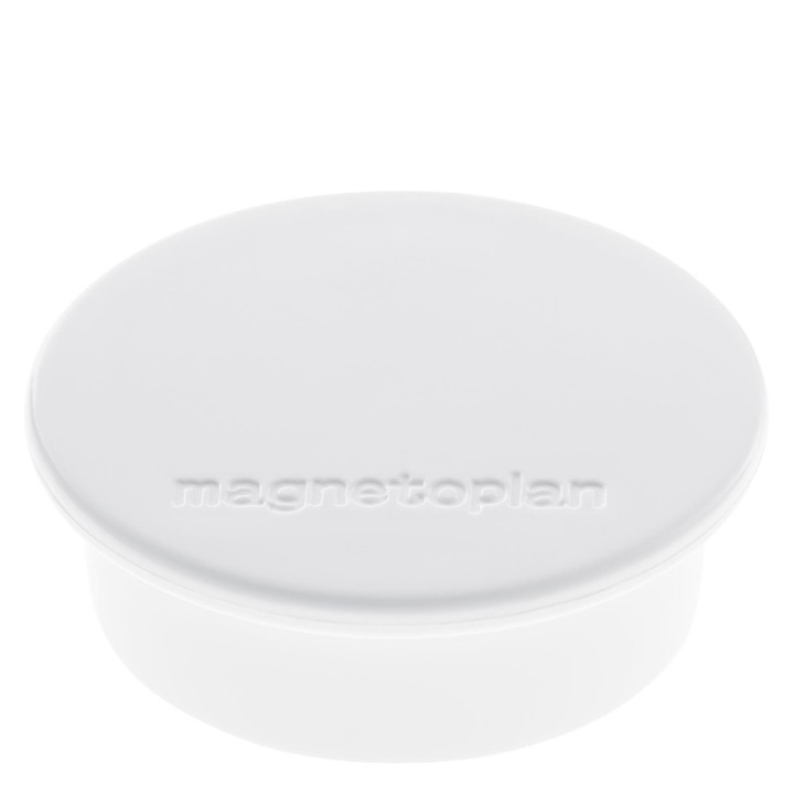 Magneti MGN Discofix JUNIOR 34 mm, alb 10 buc/set