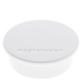 Magneti Magnetoplan Discofix HOBBY 25 mm, alb 10 buc/set Magneti Magnetoplan Discofix HOBBY 25 mm, alb 10 buc/set