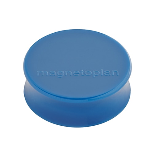 Magneti Magnetoplan ERGO Large 34 x 17,5 mm, albastru 10 buc/set