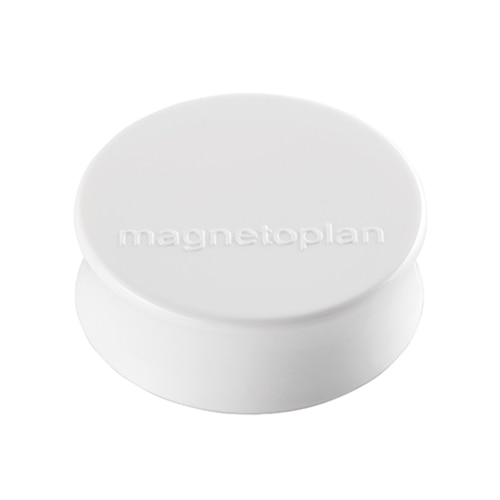 Magneti Magnetoplan ERGO Large 34 x 17,5 mm, alb 10 buc/set