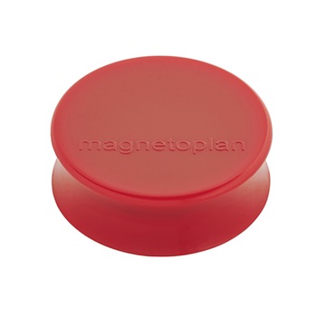 Magneti Magnetoplan ERGO Large 34 x 17,5 mm, rosu, 10 buc/set Magneti Magnetoplan ERGO Large 34 x 17,5 mm, rosu, 10 buc/set
