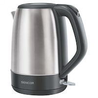 Fierbator Sencor SWK1711SS, 2150W, 1.7L, otel inoxidabil, indicator nivel apa, sistem siguranta dublu, argintiu