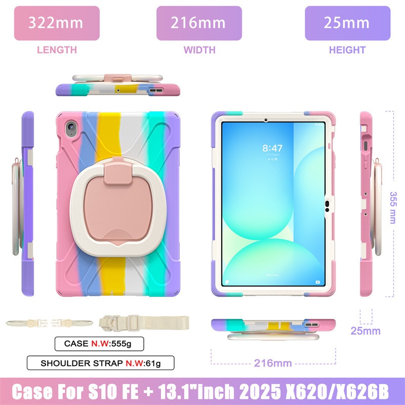 Husa tableta X-Armor pentru Samsung Galaxy Tab A9 8.7 inch