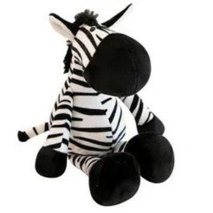 Jucarie din Plus, Zebra, Moale si Pufoasa, 25cm