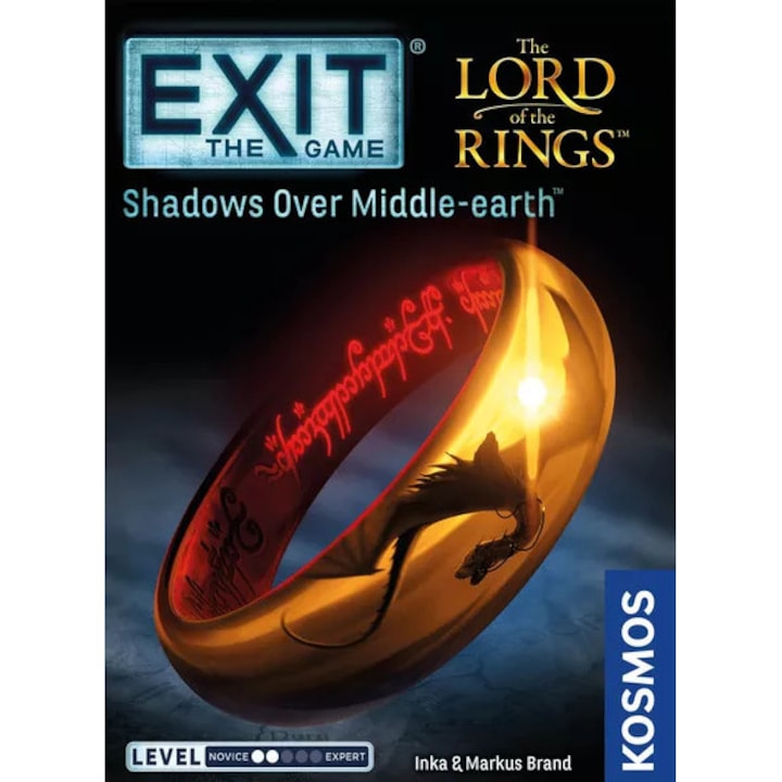 Joc de societate Exit: The Game - The Lord of the Rings: Shadows Over Middle‑earth, limba engleza