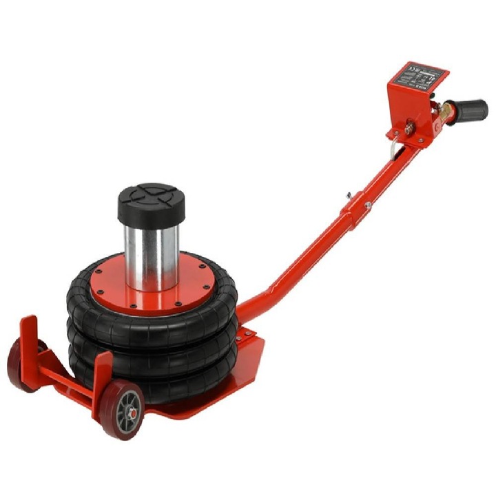 Cric pneumatic perna aer cu inaltator, 4 tone, 150-500mm