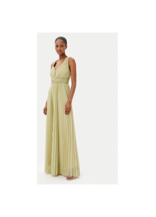 Дамска рокля Artigli, ACAB002188, Полиестер, Златист