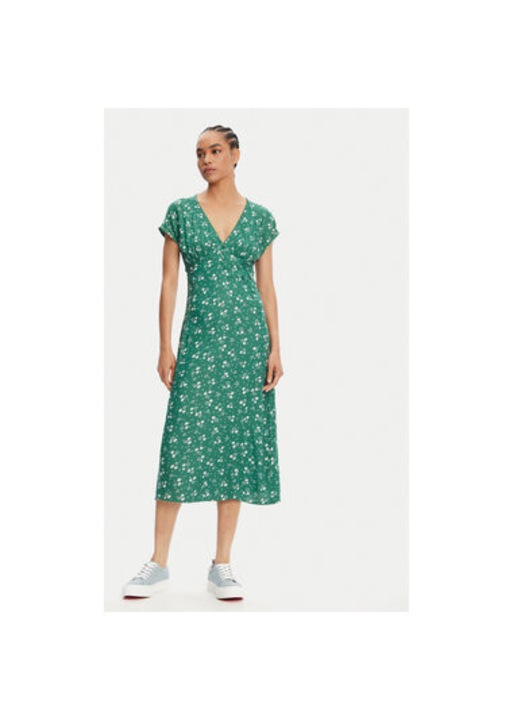 Дамска лятна рокля Billabong, 24B131505, Вискоза, Зелена, Зелен, S