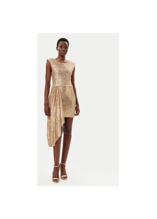 Дамска рокля Gaudi, 511FD14008, Полиестер, Златист, Златист